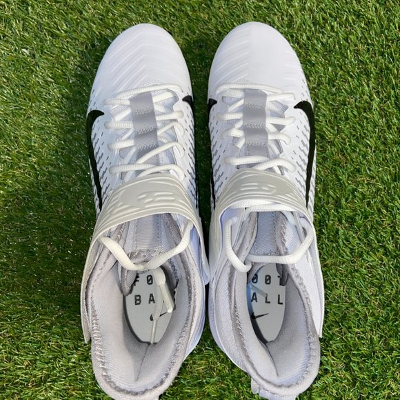Nike Alpha Menace Pro 2 Football Mid Cleats White AQ3209-100 Mens NEW main image 8